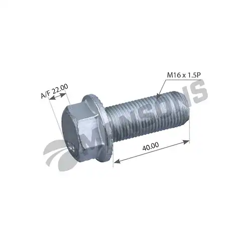 болт кардана! M16x1.5x40 MAN 400.821 MANSONS
