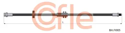 шланг тормозной передний! L=515 Peugeot Boxer, Citroen Jumper, Fiat Ducato 06>