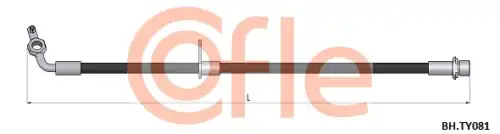 шланг тормозной передний правый! L=430 Toyota Land Cruiser 4.7/4.2TD 98>