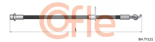 Тормозной шланг ! TOYOTA AURIS 2.2 D 06>12, AVENSIS 1.6 08>18, AVENSIS 1.6 09>18, AVENSIS 1.8 08>18 92.BH.TY121 COFLE