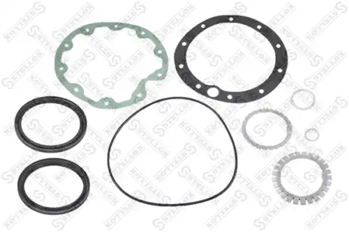 р/к ступицы! (рмк) задн. прокл. с вырезом и без+2сальн+стопора+упл.кольца MB,MAN TGA 83-00435-SX STELLOX