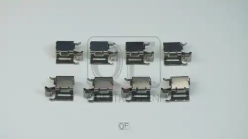 р/к тормозных колодок! пер.+зад. Citroen C4 Picasso 1.6HDi/1.8i 16V/2.0HDi 07> QF40F00140 QUATTRO FRENI