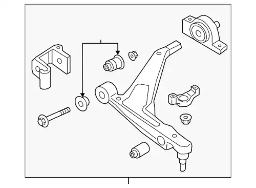 Рычаг подвески VOLVO 32381882