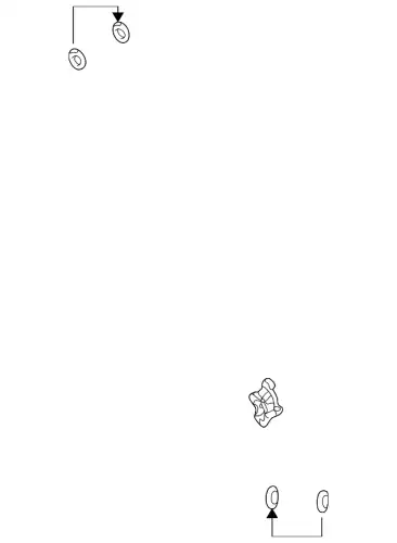 прокладка трубки масляного радиатора! Mitsubishi Eclipse/Galant/Pajero/Montero MB033054