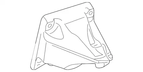 кронштейн двигателя!Mercedes CLS C219 272 223 16 04 MB