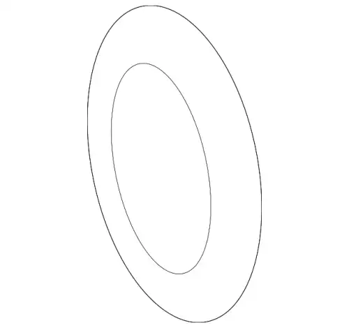 сальник к/вала задний! с крышкой MB M276 276 010 00 07