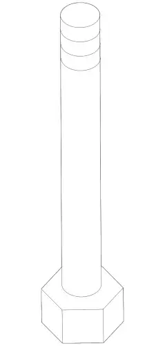 ВИНТ M 10 X 65 8.8 000912010238 MB