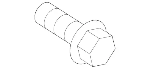 болт! амортизатора М12x65 MB Sprinter 910105 012019