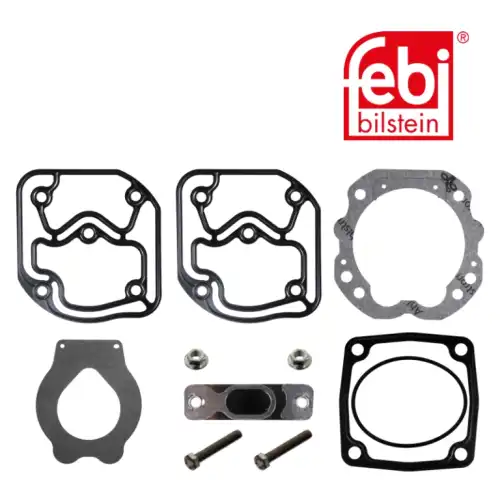 р/к компрессора! возд. (прокладки-5шт,болты -2шт, нажим.пластина- 1шт)MAN,NEOPLAN 37842 FEBI