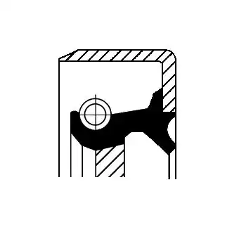 сальник раздаточной коробки! Nissan X-Trail T30/T31 01-> 190 349 86B CORTECO