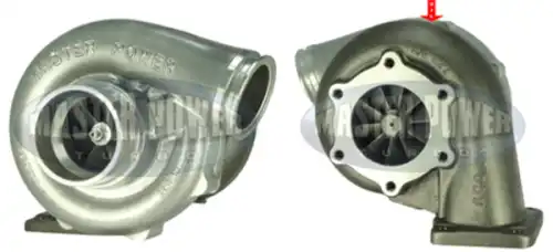 турбокомпрессор!с полным установ.комплектом H2D,S3A,S3B,TA51Volvo TD121G/TD122F/TD122FS 803034 MASTER POWER