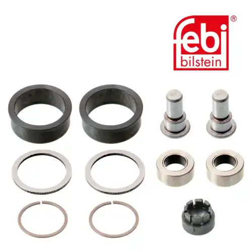 р/к рычага выключения сцепления! (втулки, стопора, шайбы,ролики) MB Actros/Atego/Axor 38153 FEBI