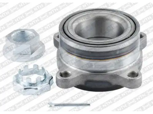 к-кт подшипника ступичного переднего! в сборе со ступицей Mitsubishi Pajero 06> R173.42 SNR