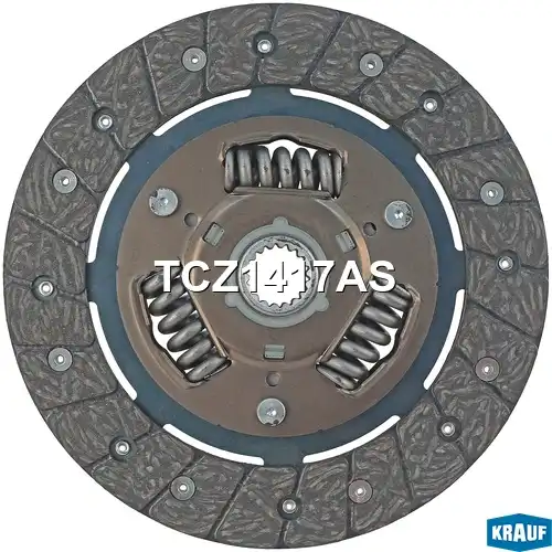 Диск сцепления KRAUF TCZ1417AS