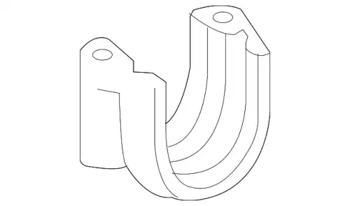 кронштейн стабилизатора! MB 2033232740