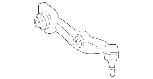 Рычаг подвески MB 221 330 77 07 спереди слева