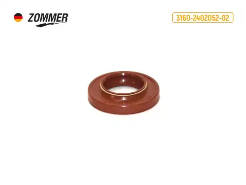 Сальник редуктора моста УАЗ (заднего/переднего) 42x75x10 (красный) 3160240205202 ZOMMER