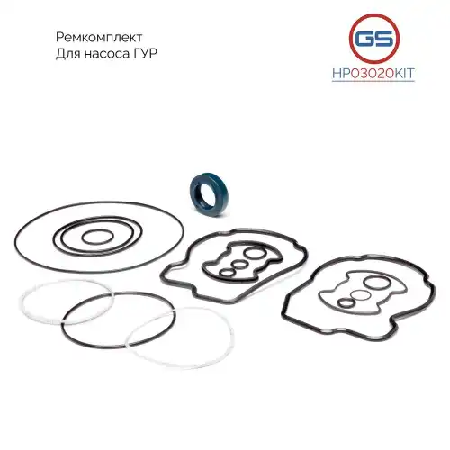 HP03020KIT Ремкомплект насоса ГУР BMW X5 E70 2007-, BMW X6 E71 2008-, BMW 5 F10 2008-2016 GS