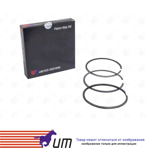 Кольца поршневые UNITED MOTORS PR1521000