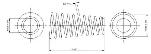 пружина передняя! Opel Agila 1.0-1.2 07> SP3877 MONROE