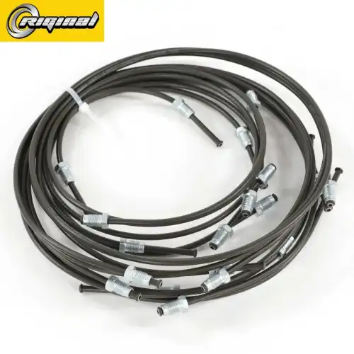 RG2217-3506000 Трубки тормозные кт. для а/м Г-2217 (кт10шт.) омедненные с полимерным покрытием Rigin RIGINAL