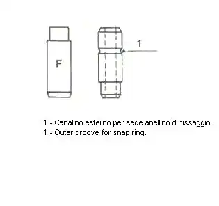 Направляющая клапана METELLI 01-2392