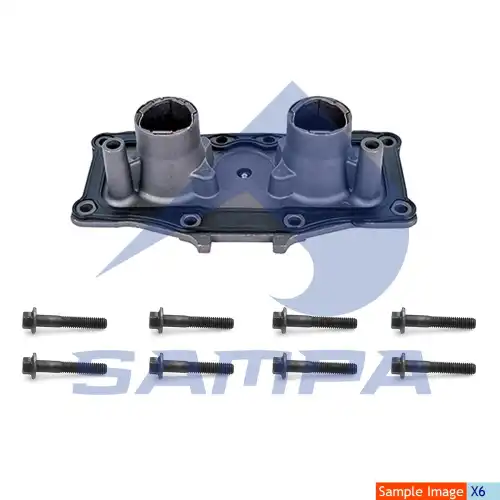 РМК суппорта Meritor Elsa2 (корпус направляющих с шарикоподшипником в центре, прокладка, 8 б 096.557 SAMPA