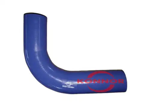 патрубок радиатора !L=230х190 D=60 МАЗ 6312В5 дв.ЯМЗ-536 6432-1303051 KONNOR