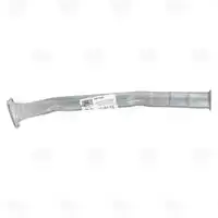 Труба приёмная для а/м Peugeot 206 (98-) 1.1i/1.4i/1.6i (алюм. сталь) (ERP 1910) TRIALLI