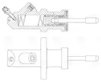 Цилиндр сцепления TRIALLI CF 915