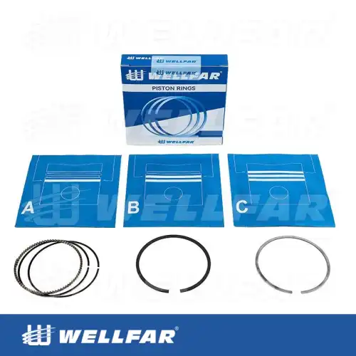 Кольца поршневые WELLFAR 005-502771-000