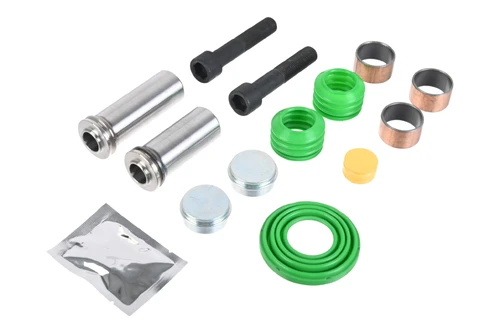 р/к дискового тормоза! (мр) направляющие, втулки, болты, крышка, смазка DAF, MB Z72227 ZENTPARTS