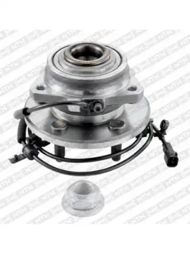 к-кт подш. ступ. перед. прав.! +ступица,c ABS Jeep Cherokee 2.4-3.7i/2.5-2.8 CRDi 4x4 01-08 R186.29 SNR