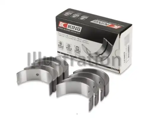 вкладыши шатунные! +1.00 Ford Transit 2.5D 84> CR4499AM 1.00 KING ENGINE BEARINGS