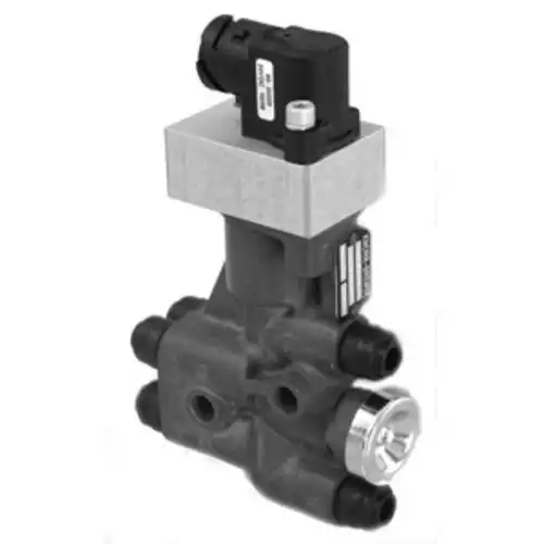 AE1141-Pnevmo кран пневматический подъема оси С СОЛЕНОИДОМ !8x1.0 DIN72585-A1-2.1Schmitz K015384N00 KNORR