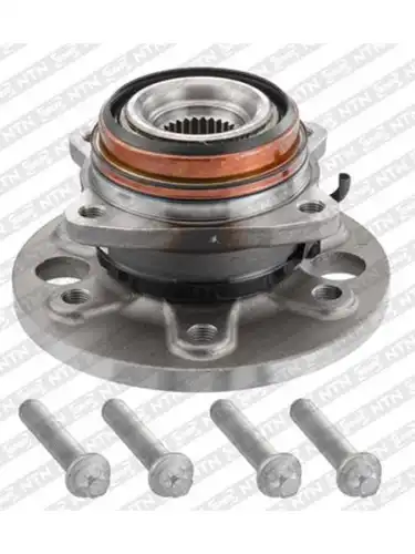 к-кт подшипника ступичного заднего! в сборе со ступицей MB Sprinter 06> R141.54 SNR