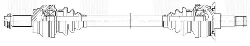 Вал приводной в сборе TRIALLI AR2642