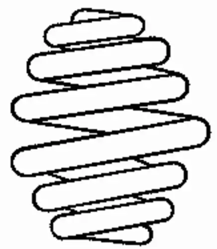 пружина задняя! VW T4 1.8-2.5TDi 90> 996 485 SACHS