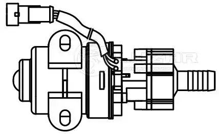 Насос системы охлаждения (помпа) LUZAR LWP 0306