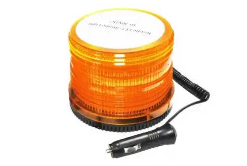 маячок проблеск!LED строб.жел12/24V магнит/болты от прикур D117x103 48 диод.9.6W TU06.A039010 TANGDE