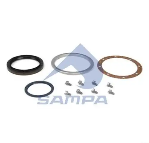 р/к ступицы! с сальниками (зубч.кольцо ABS+прокладка+2сальн.+8болтов)MB Actros/Atego/Axor 010.835 SAMPA