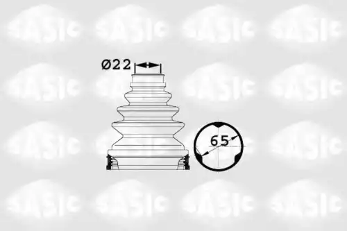 пыльник ШРУСа внутреннего! Opel Corsa 1.0/1.2 00> 1906018 SASIC