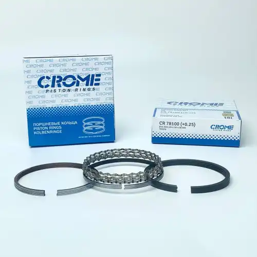 Кольца поршневые CROME CR 78100 025