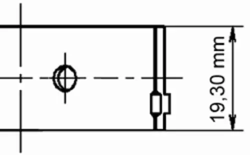 вкладыши шатунные! STD Opel Astra/Kadett/Omega 1.6-1.7D 80> 77 272 600 KS