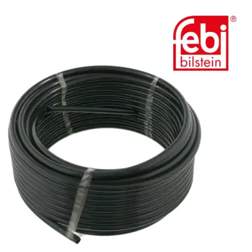 трубка пластик. за 1м! D12.5x1.25 /25м черный пневмо/топл/охлажд/масл системы DIN74324  10043 FEBI