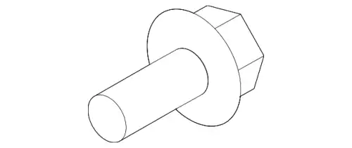 болт шкива к/вала! Mazda CX-7 LF0111406