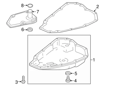 Прокладка сливной пробки MITSUBISHI 2705A012