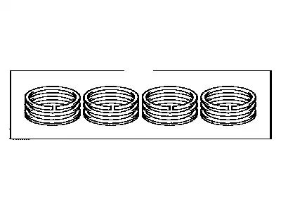 Кольца поршневые TOYOTA / LEXUS 1301137090