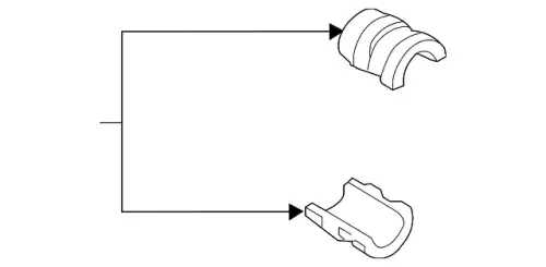 втулка стабилизатора! Audi Q7/VW Touareg/Porsche Cayenne 11> 7L0511413C VAG