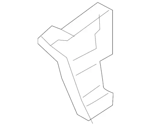 кронштейн ручки тросика привода замка капота!Audi Q3 12>, VW Golf/Jetta/Passat 06> 1K1823633B VAG